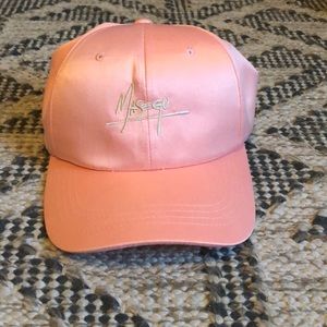 Pink Satin Hat